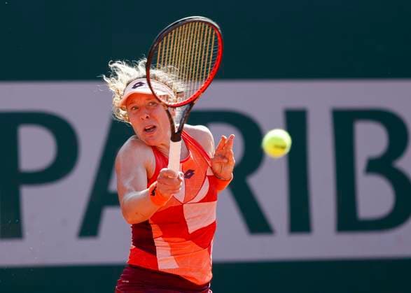 Anna-Lena Friedsam (GER) Tennis - French Open 2023 - Grand Slam ATP, Tennis Herren WTA, Tennis Damen ITF - Roland Garros - Paris - - France - 1 June 2023. Copyright: xJuergenxHasenkopfx