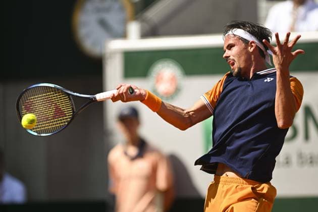 Daniel Altmaier (GER) TENNIS : Roland Garros 2023 - Paris - 01 06 2023 JBAutissier Panoramic 