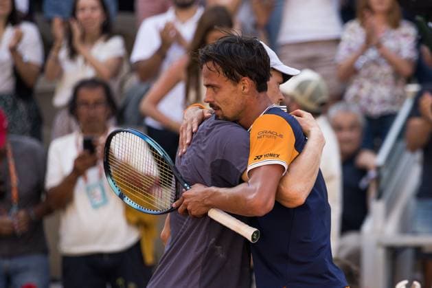 TENNIS - ATP, Tennis Herren French Open 2023 PARIS,FRANCE,01.JUN.23 - TENNIS - ATP World Tour, French Open, Roland Garros, Grand Slam. Image shows Daniel Altmaier (DEU).  GEPAxpictures xFrancoisxAsal