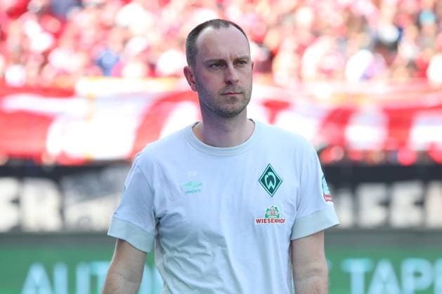 27.05.2023, xtgx, Fussball 1. Bundesliga, 1. FC Union Berlin - SV Werder Bremen emspor, v.l. Ole Werner (Bremen, Trainer) Portrait, Portraet, Einzelbild (DFL DFB REGULATIONS PROHIBIT ANY USE OF PHOTOGRAPHS as IMAGE SEQUENCES and or QUASI-VIDEO) Berlin