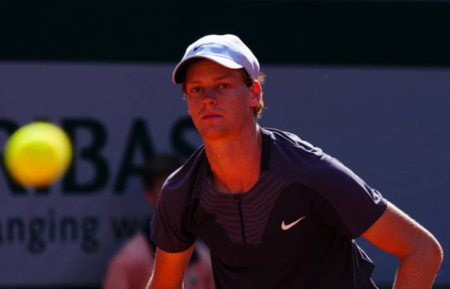 Mandatory Credit: Photo by Javier Garcia Shutterstock (13940053ba) Jannik Sinner French Open Tennis, Day 5, Roland Garros, Paris, France - 01 June 2023 French Open Tennis, Day 5, Roland Garros, Paris, France - 01 June 2023  Copyright: xJavierxGarcia Shutterstockx 13940053ba