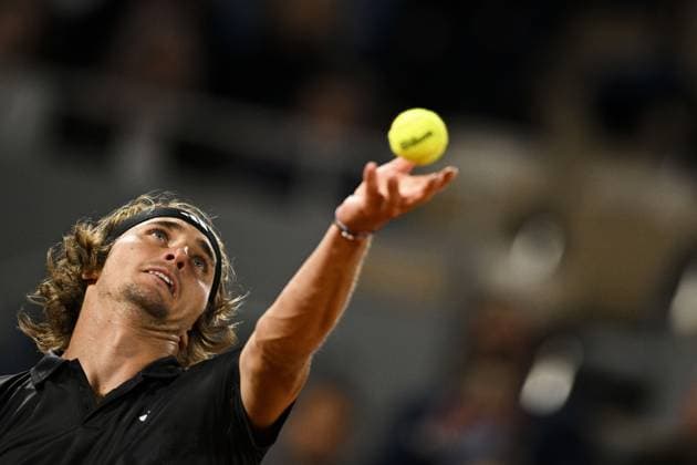 Alexander Zverev (ger) TENNIS : Roland Garros 2023 - Paris - 01 06 2023 JBAutissier Panoramic 