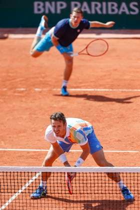 Wesley Koolhof, Neal Skupski, Herren Doppel Tennis - French Open 2023 - Grand Slam ATP, Tennis Herren WTA, Tennis Damen ITF - Roland Garros - Paris - - France - 2 June 2023. Copyright: xJuergenxHasenkopfx