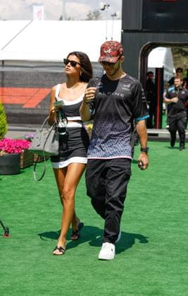 10 Pierre Gasly (FRA, BWT Alpine F1 Team) and his girlfriend Kika Cerqueira Gomes, F1 Grand Prix of Spain at Circuit de Barcelona-Catalunya on June 2, 2023 in Barcelona, Spain. (Photo by HOCH ZWEI) Barcelona Spain