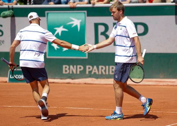 Kevin Krawietz, Tim Puetz, Herren Doppel Tennis - French Open 2023 - Grand Slam ATP, Tennis Herren WTA, Tennis Damen ITF - Roland Garros - Paris - - France - 2 June 2023. Copyright: xJuergenxHasenkopfx