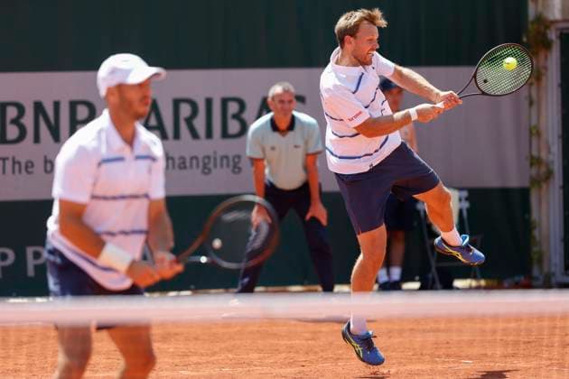 Kevin Krawietz, Tim Puetz, Herren Doppel Tennis - French Open 2023 - Grand Slam ATP, Tennis Herren WTA, Tennis Damen ITF - Roland Garros - Paris - - France - 2 June 2023. Copyright: xJuergenxHasenkopfx