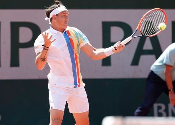 Romain Arneodo (MON), Sam Weissborn (AUT) Herren Doppel Tennis - French Open 2023 - Grand Slam ATP, Tennis Herren WTA, Tennis Damen ITF - Roland Garros - Paris - - France - 2 June 2023. Copyright: xJuergenxHasenkopfx