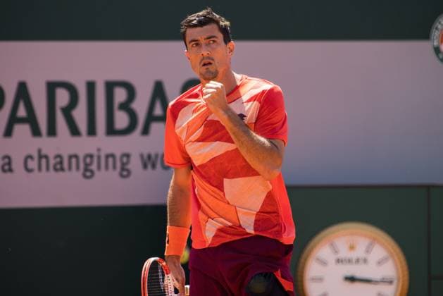 TENNIS - ATP, Tennis Herren French Open 2023 PARIS,FRANCE,02.JUN.23 - TENNIS - ATP World Tour, French Open, Roland Garros, Grand Slam. Image shows Sebastian Ofner (AUT).  GEPAxpictures xFrancoisxAsal
