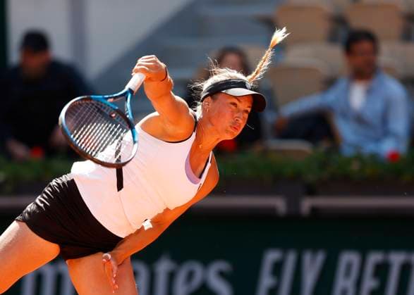 Yulia Putintseva Tennis - French Open 2023 - Grand Slam ATP, Tennis Herren WTA, Tennis Damen ITF - Roland Garros - Paris - - France - 2 June 2023. Copyright: xJuergenxHasenkopfx