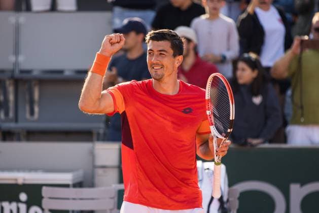 TENNIS - ATP, Tennis Herren French Open 2023 PARIS,FRANCE,02.JUN.23 - TENNIS - ATP World Tour, French Open, Roland Garros, Grand Slam. Image shows Sebastian Ofner (AUT).  GEPAxpictures xFrancoisxAsal