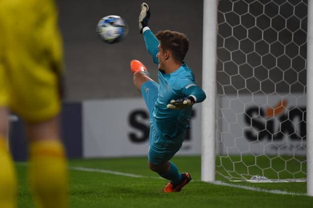 June 2, 2023, Felcsut, Fejer County, Hungary: Paul Argeny of France on the penalty shoot-out on the European Under 17 Championship Final between Germany and France Felcsut Hungary - ZUMAs291 20230602_zip_s291_030 Copyright: xBalintxSzentgallayx
