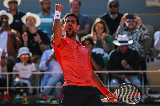 2023 French Open - Day Six Novak DJOKOVIC (SER) during his match against Davidovich FOKINA (ESP) on Philippe-CHATRIER court in The French Open Roland Garros 2023 tennis tournament day six at Roland Garros, on June 2, 2023 in Paris, France. Paris France  Copyright: xIbrahimxEzzatx originalFilename:ezzat-notitle230602_npihs.jpg