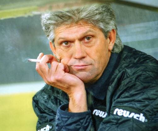 RECORD DATE NOT STATED Aus DFB Pokal 2. R. Saison 1996 97 Hannover 96 - TSV 1860 München 2:4 am 01.10.1996. Im Foto: 1860 Trainer Werner Lorant *** From DFB Cup 2 R season 1996 97 Hannover 96 TSV 1860 Munich 2 4 on 01 10 1996 In photo 1860 coach Werner Lorant