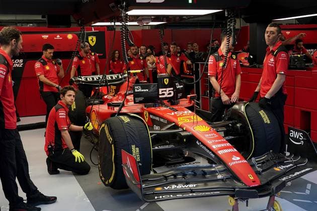 Formel 1 AWS Grand Prix von Spanien 2023 03.06.2023, Circuit de Catalunya, Barcelona, Formel 1 AWS Grand Prix von Spanien 2023 , im Bild Carlos Sainz Jr. (ESP), Scuderia Ferrari