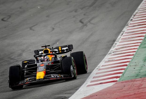 BARCELONA - Max Verstappen (Red Bull Racing) during the 3rd free practice for the Grand Prix of Spain. ANP SEM VAN DER WAL F1 Grand Prix of Spain - Practice 2023 xVIxANPxSportx xxANPxIVx 470802111 originalFilename: 470802111.jpg