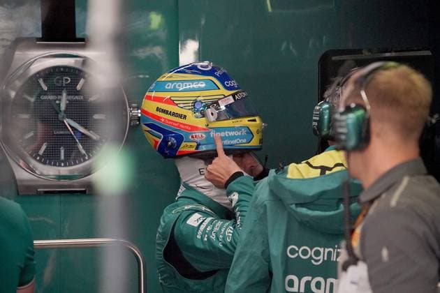 03.06.2023, Circuit de Catalunya, Barcelona, Formel 1 AWS Grand Prix von Spanien 2023 , im Bild Fernando Alonso (ESP), Aston Martin Aramco Cognizant Formula One Team Barcelona Circuit de Catalunya Catalunya Spain