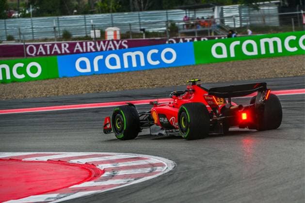 CARLOS SAINZ (55) of Spain and Ferrari during the FORMULA 1 Free Practice 3 of the Spanish F1 Grand Prix at Circuit de Barcelona racetrack in Montmelo, Spain on June 03, 2023 (Photo: Alvaro Sanchez) Cordon Press