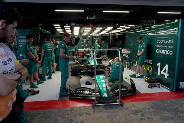 03.06.2023, Circuit de Catalunya, Barcelona, Formel 1 AWS Grand Prix von Spanien 2023 , im Bild Fernando Alonso (ESP), Aston Martin Aramco Cognizant Formula One Team Barcelona Circuit de Catalunya Catalunya Spain