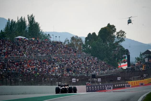 Formel 1 AWS Grand Prix von Spanien 2023 03.06.2023, Circuit de Catalunya, Barcelona, Formel 1 AWS Grand Prix von Spanien 2023 , im Bild Sergio Perez (MEX), Oracle Red Bull Racing