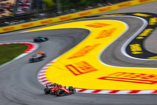 CARLOS SAINZ (55) of Spain and Ferrari during the FORMULA 1 Free Practice 3 of the Spanish F1 Grand Prix at Circuit de Barcelona racetrack in Montmelo, Spain on June 03, 2023 (Photo: Alvaro Sanchez) Cordon Press
