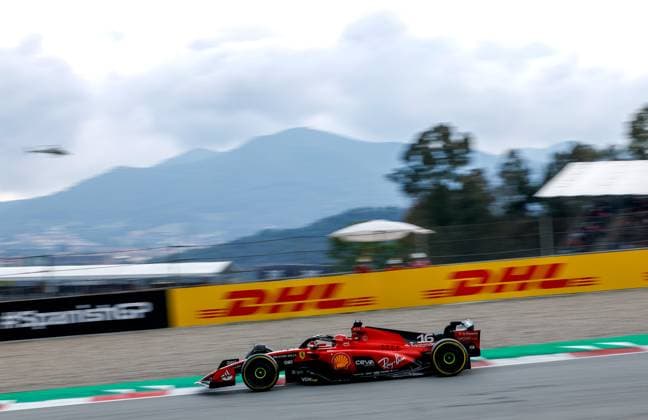 16 Charles Leclerc (MCO, Scuderia Ferrari), F1 Grand Prix of Spain at Circuit de Barcelona-Catalunya on June 3, 2023 in Barcelona, Spain. (Photo by HOCH ZWEI) Barcelona Spain