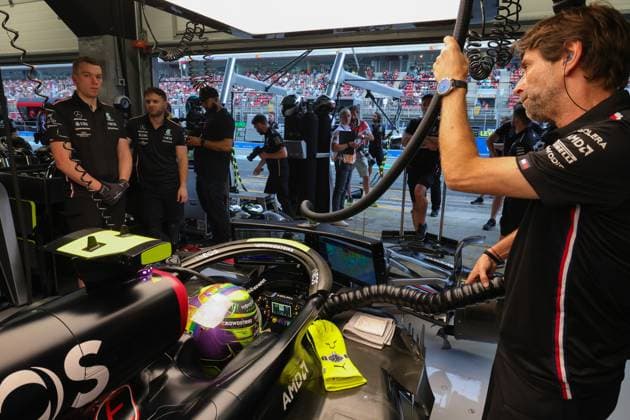 44 Lewis Hamilton (GBR, Mercedes-AMG Petronas F1 Team), F1 Grand Prix of Spain at Circuit de Barcelona-Catalunya on June 3, 2023 in Barcelona, Spain. (Photo by HOCH ZWEI) Barcelona Spain