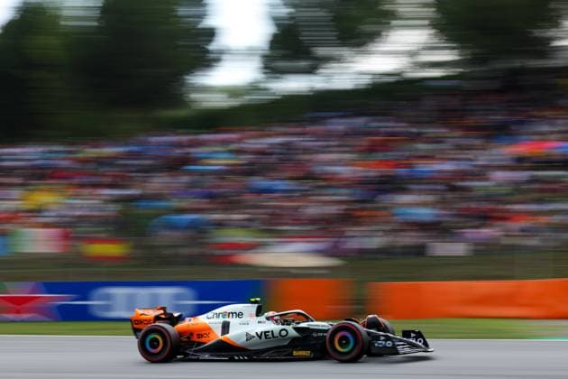 4 Lando Norris (GBR, McLaren F1 Team), F1 Grand Prix of Spain at Circuit de Barcelona-Catalunya on June 3, 2023 in Barcelona, Spain. (Photo by HOCH ZWEI) Barcelona Spain