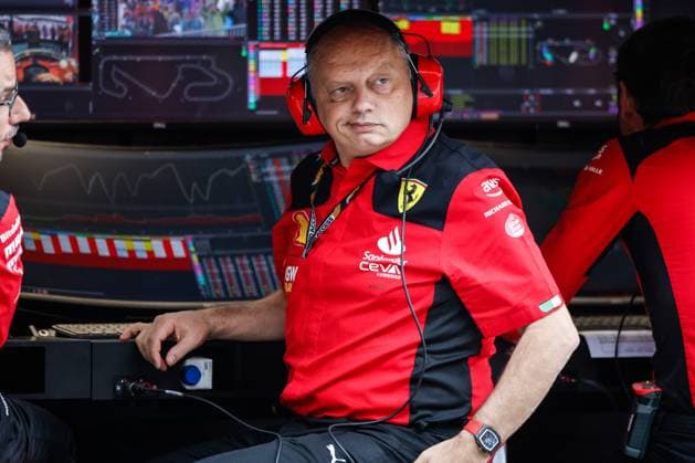 Frederic Vasseur (FRA, Scuderia Ferrari), F1 Grand Prix of Spain at Circuit de Barcelona-Catalunya on June 3, 2023 in Barcelona, Spain. (Photo by HOCH ZWEI) Barcelona Spain