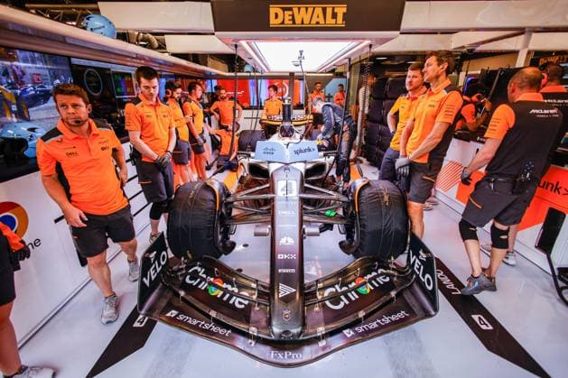4 Lando Norris (GBR, McLaren F1 Team), F1 Grand Prix of Spain at Circuit de Barcelona-Catalunya on June 3, 2023 in Barcelona, Spain. (Photo by HOCH ZWEI) Barcelona Spain