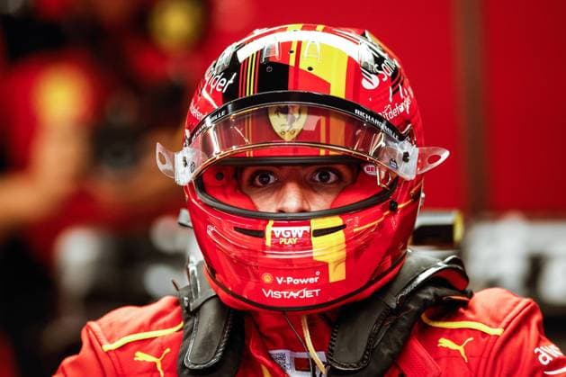 55 Carlos Sainz (ESP, Scuderia Ferrari), F1 Grand Prix of Spain at Circuit de Barcelona-Catalunya on June 3, 2023 in Barcelona, Spain. (Photo by HOCH ZWEI) Barcelona Spain