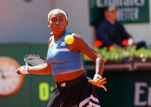 Coco Gauff Tennis - French Open 2023 - Grand Slam ATP, Tennis Herren WTA, Tennis Damen ITF - Roland Garros - Paris - - France - 3 June 2023. Copyright: xJuergenxHasenkopfx