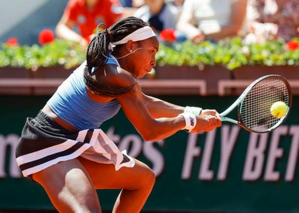 Coco Gauff Tennis - French Open 2023 - Grand Slam ATP, Tennis Herren WTA, Tennis Damen ITF - Roland Garros - Paris - - France - 3 June 2023. Copyright: xJuergenxHasenkopfx