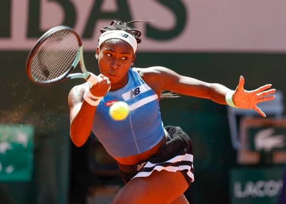 Coco Gauff Tennis - French Open 2023 - Grand Slam ATP, Tennis Herren WTA, Tennis Damen ITF - Roland Garros - Paris - - France - 3 June 2023. Copyright: xJuergenxHasenkopfx
