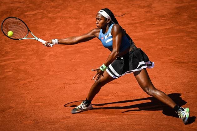 June 3, 2023, Paris, France, France: Coco GAUFF of United States during the seventh day of Roland-Garros 2023, French Open 2023, Grand Slam tennis tournament at the Roland-Garros Stadium on June 03, 2023 in Paris, France. Paris France - ZUMAm308 20230603_zsp_m308_003 Copyright: xMatthieuxMirvillex