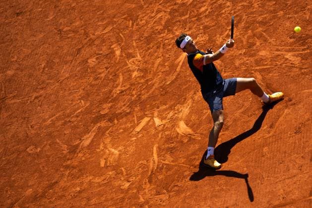 230603 Casper Ruud of Norway competes in men?s third round singles tennis match during Roland-Garros on June 3, 2023 in Paris. Photo: Vegard Grott BILDBYRAN kod VG VG0446 bbeng tennis french open franska öppna ATP, Tennis Herren roland garros grand slam norge Copyright: VEGARDxGRoTT BB230603VG033