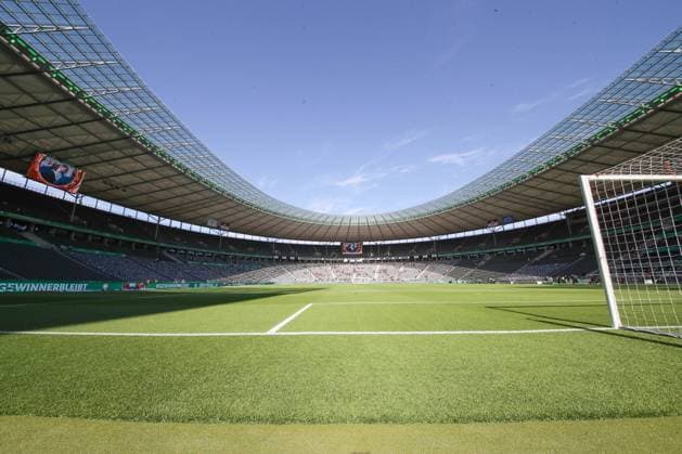 03.06.2023, xtgx, Fussball DFB Pokal Finale 2023, Eintracht Frankfurt - RB Leipzig emspor, v.l. Symbolfoto, Symbolbild Olympiastadion Berlin, Panorama (DFL DFB REGULATIONS PROHIBIT ANY USE OF PHOTOGRAPHS as IMAGE SEQUENCES and or QUASI-VIDEO) Berlin