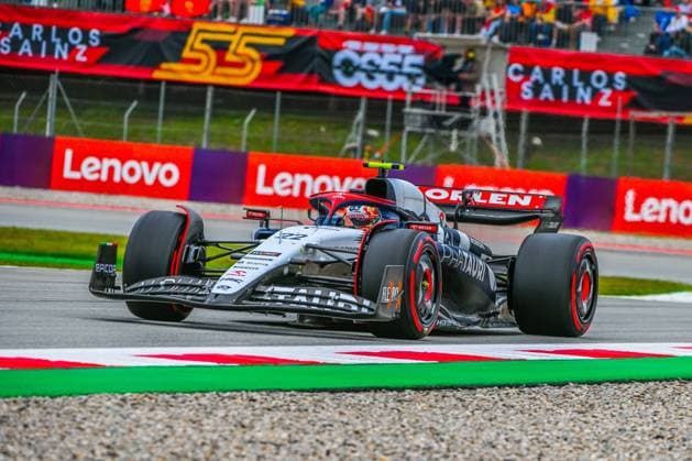 YUKI TSUNODA (22) of Japan and Alpha Tauri during the FORMULA 1 QUALIFYING of the Spanish F1 Grand Prix at Circuit de Barcelona racetrack in Montmelo, Spain on June 03, 2023 (Photo: Alvaro Sanchez) Cordon Press