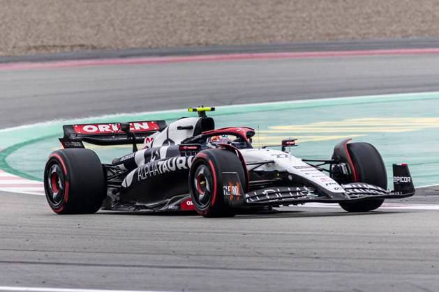 3rd June 2023: Circuit de Barcelona-Catalunya, Barcelona, Spain: Formula 1 Spanish Grand Prix 2023: Qualifying Day: Yuki Tsunoda of Japan driving the AT04 Alpha Tauri during the Formula 1 AWS  ActionPlus12516716 PabloxGuillen