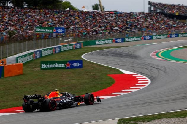 11 Sergio Perez (MEX, Oracle Red Bull Racing), F1 Grand Prix of Spain at Circuit de Barcelona-Catalunya on June 3, 2023 in Barcelona, Spain. (Photo by HOCH ZWEI) Barcelona Spain