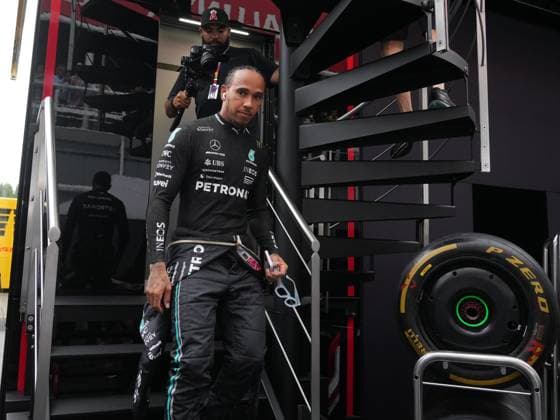 ESP: F1 Grand Prix of Spain. qualifying round. Lewis Hamilton (UK), Mercedes AMG Petronas F1 Team W14 on track during qualifying round ahead of the F1 Grand Prix of Spain at Circuit de Barcelona-Catalunya on June 3, 2023 in Barcelona, Spain. Copyright: xSergioxRuizx xPRESSINx PS_230603_102