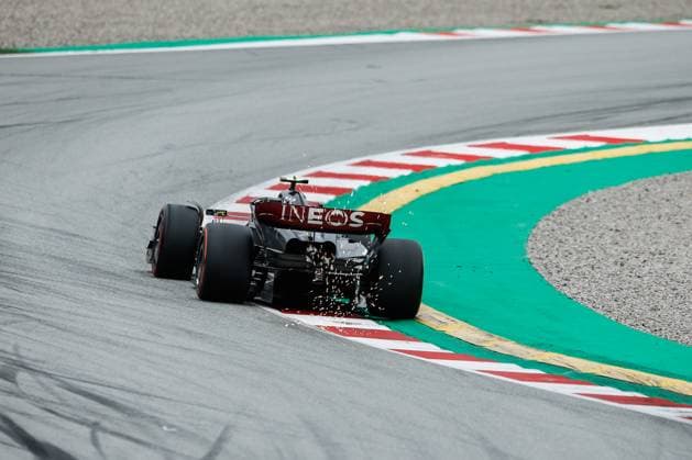 44 Lewis Hamilton (GBR, Mercedes-AMG Petronas F1 Team), F1 Grand Prix of Spain at Circuit de Barcelona-Catalunya on June 3, 2023 in Barcelona, Spain. (Photo by HOCH ZWEI) Barcelona Spain