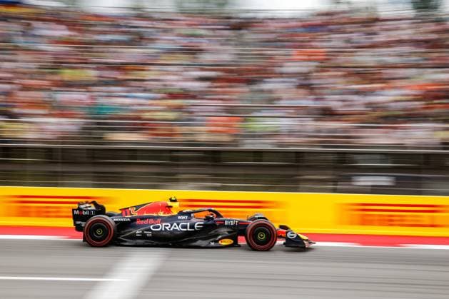 11 Sergio Perez (MEX, Oracle Red Bull Racing), F1 Grand Prix of Spain at Circuit de Barcelona-Catalunya on June 3, 2023 in Barcelona, Spain. (Photo by HOCH ZWEI) Barcelona Spain