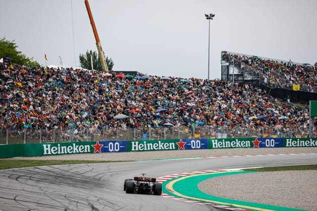 63 George Russell (GBR, Mercedes-AMG Petronas F1 Team), F1 Grand Prix of Spain at Circuit de Barcelona-Catalunya on June 3, 2023 in Barcelona, Spain. (Photo by HOCH ZWEI) Barcelona Spain