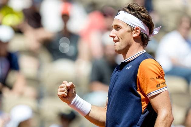 2023 French Open - Day Seven Casper Ruud during Roland Garros 2023 in Paris, France on June 3, 2023. Paris France  Copyright: xFotoxOlimpikx originalFilename:jastrzebowski-rolandga230603_npsFq.jpg