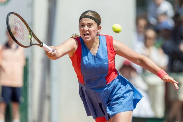 Sport Bilder des Tages 2023 French Open - Day Seven Jelena Ostapenko during Roland Garros 2023 in Paris, France on June 3, 2023. Paris France  Copyright: xFotoxOlimpikx originalFilename:jastrzebowski-rolandga230603_npZj6.jpg