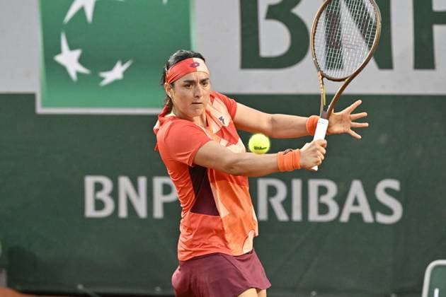 Tennis : Roland Garros 2023 - France - Ons Jabeur - Tunisie Tennis : Roland Garros 2023 - France - 03 06 23 ChrysleneCaillaud Panoramic 