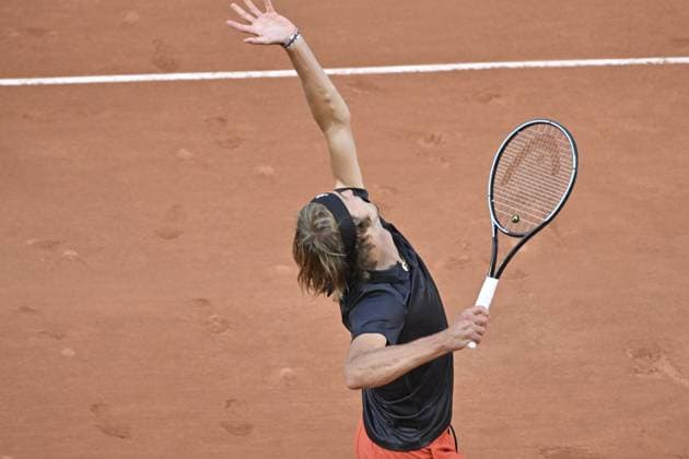 Tennis : Roland Garros 2023 - France - Alexander Zverev - Allemagne Tennis : Roland Garros 2023 - France - 03 06 23 ChrysleneCaillaud Panoramic 