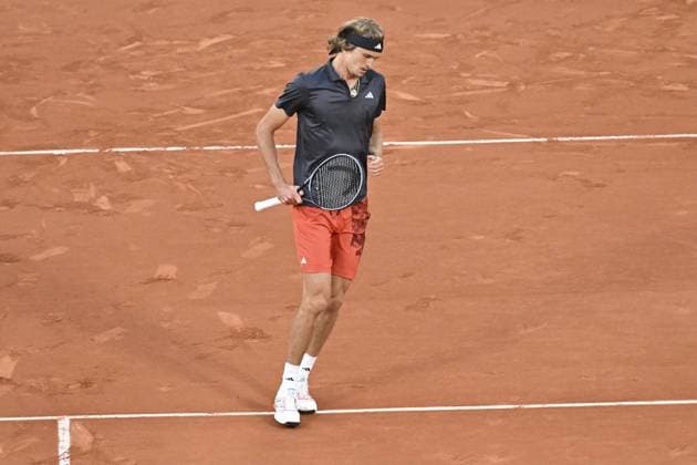 Tennis : Roland Garros 2023 - France - Alexander Zverev - Allemagne Tennis : Roland Garros 2023 - France - 03 06 23 ChrysleneCaillaud Panoramic 