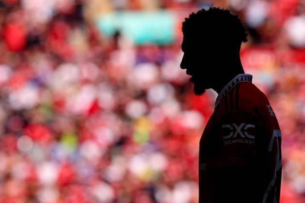 3rd June 2023; Wembley Stadium, London, England; FA Cup Final Football, Manchester City versus Manchester United, ManU Jadon Sancho of Manchester Utd  ActionPlus12516848 ShaunxBrooks