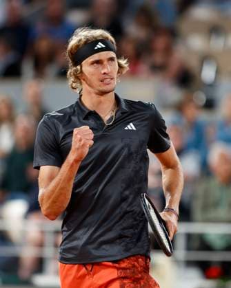 Alexander Zverev macht die Faust und jubelt, Jubel, Freude, Emotion Copyright: xJuergenxHasenkopfx